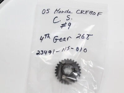 Honda CRF80F CRF XR 80 2005 04-13 transmisión contraeje cuarta marcha 26T Foto 1 de 4