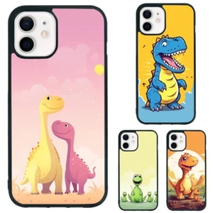 cute dinosaurs children For Samsung Galaxy Apple iPhone Anti-fall Cover - Picture 1 of 25