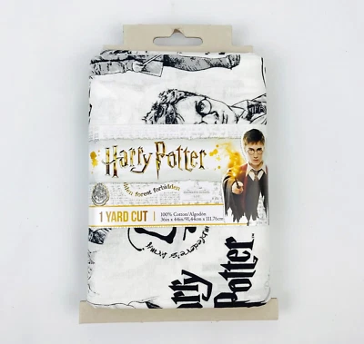Harry Potter Mystery of Magic 1 Yard Cut 100% Cotton 36" x 44" - Image 1 of 4