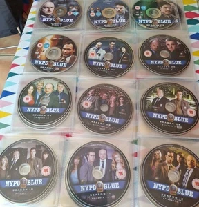 NYPD Blue The Complete Collection DVD Series 1-12 All 12 Seasons - DISCS ONLY!! - Imagen 1 de 1