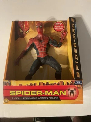 Figura Posable Spider-Man 12". ToyBiz.  2004. Como nuevo Foto 1 de 4