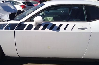 2011 12 13 14 Dodge Challenger Front Driver Left LH Door Assembly in PW7 White - Image 1 of 4
