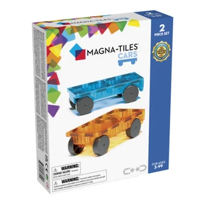 Cars – Blue & Orange 2-Piece Set - MAGNA-TILES® - Picture 1 of 1