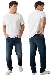 Jeans American Eagle Athletic dritto elasticizzato AE AirFlex+ scuro uomo 34 x 31 - Foto 1 di 5