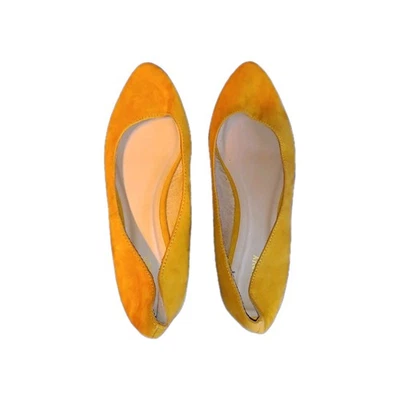 Old Navy New without Tags slip on Mustard flats shoe size 9 - Image 1 of 3