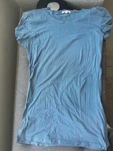 la made t shirt Medium/Large wunderschön meerblau neu ohne Etikett - Bild 1 von 3
