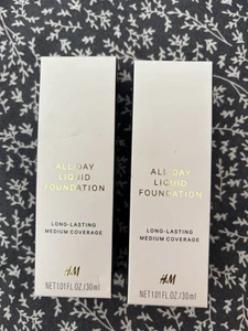 H&M Liquid Foundation All Day Stay Olive - Picture 1 of 2
