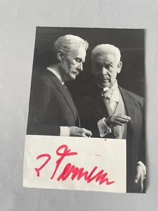 RUDOLF FERNAU († 1985) signed signiert Albumausschnitt 14x21 Autogramm autograph - Bild 1 von 1