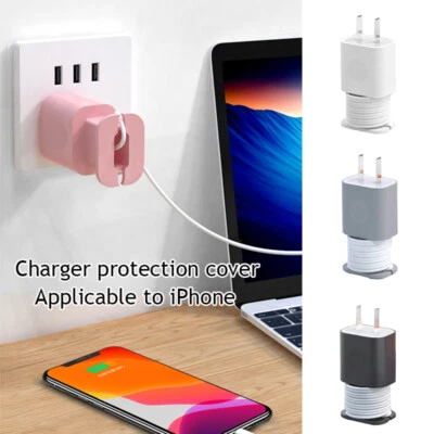 2 in1 Silicone Charger Protector Adapter Shell 18W/20W Charger Cover For iPhone❶ - Image 1 of 4