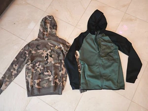 LOT 2 Volcom and Armada Hoodie Sweatshirt Men's S M Skiing Snow Camo - Picture 1 of 11