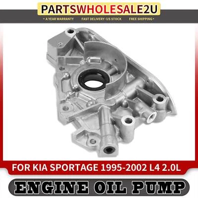 New Engine Oil Pump for Kia Sportage 1995 1996 1997 1998 1999 2000-2002 L4 2.0L - Image 1 of 4