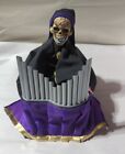 Vintage Halloween Animated Grim Reaper Skeleton Pipe Organ