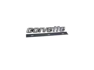 1976 Late - 1979 Corvette Rear Bumper Emblem Metal Badge C3 NEW - Bild 1 von 1