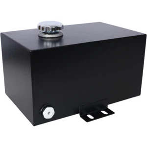 5 Gal Steel ydraulic Fluid Reservoir Tank w/ Inlet 1.5" FNPT & Outlet 3/4" FNPT - Picture 1 of 13