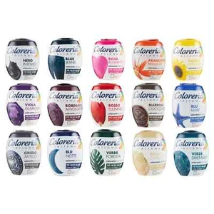 Coloreria Italiana Colorante per Tessuti colori pronti per l'uso lavatrice 350gr - Picture 1 of 21