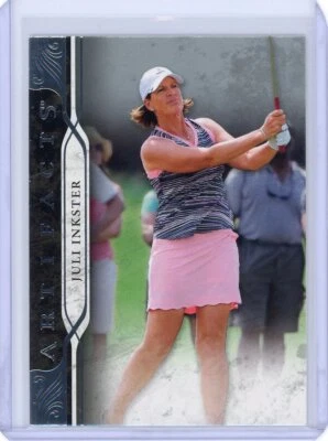 2021 UPPER DECK UD ARTIFACTS GOLF JULIE INKSTER #40 NM-MT TO MINT SET BREAK  - Image 1 of 2