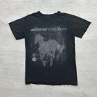 T-shirt vintage Y2K Deftones adulte petit album poney noir blanc promo tournée de concerts