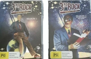 3rd Rock From The Sun Season 1 & 2 DVD 1996 Includes 3D Glasses Epic Comedy - Picture 1 of 6