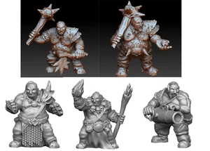 Ogre D&D Onmioji 28mm 32mm multi listing - Picture 1 of 13
