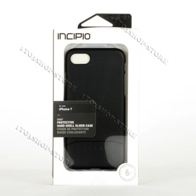 Funda Deslizante Incipio Edge iPhone SE 2022 2020 iPhone 7 iPhone 8 - Negra Mate Foto 1 de 4