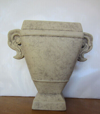 Beige  Nude Off White  Farmhouse  Decorative  Matte Glaze  Pottery  Bouquet Vase • 10€