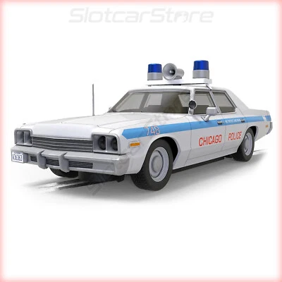 Scalextric C4407 Dodge Monaco "Blues Brothers Chicago Police" 1:32 Auto Slotcar