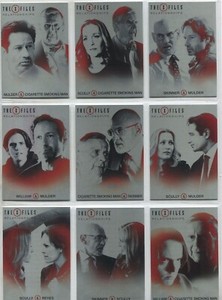X-FILES SEASON 10 & 11 RELATIONSHIPS SET (12)