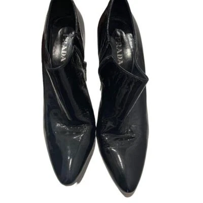 Botines Prada charol negro talla 38 Foto 1 de 4