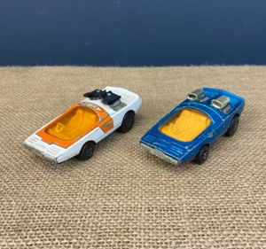 PAIR OF VINTAGE 1972 LESNEY MATCHBOX SPEED KINGS K-36/41 BANDOLERO TOY CAR - Picture 1 of 8