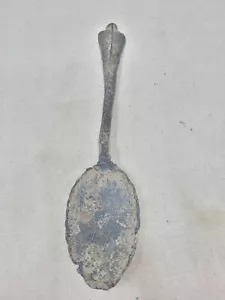 17th Century Pewter Spoon ? 8 1/8" - Picture 1 of 19