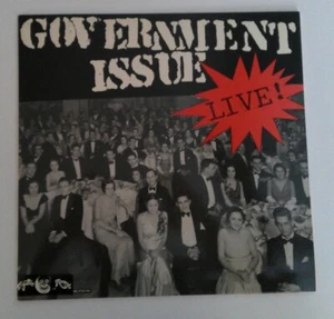 Government Issue – Live! OOP 1985 - The Freeze, Minor Threat, M.I.A, KBD - Picture 1 of 7