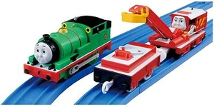 Tomy Plarail Pla-Rail TS-17 Thomas & Friends Motorizado Percy con Carry Car Rocky - Imagen 1 de 1