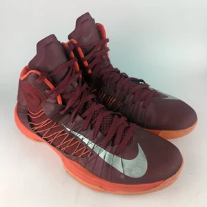 Nike Hyperdunk 2012 Shoes Mens 14 Mid Basketball Sneakers Team Red 524948-600 - Picture 1 of 13