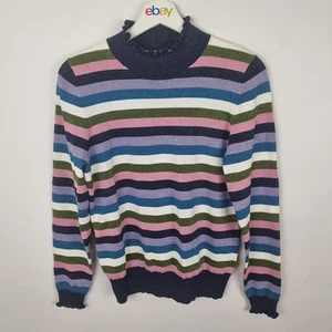 Review Jumper Size 16 Glittery Sparkly Striped - Picture 1 of 5