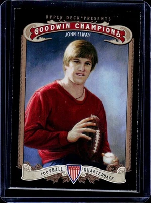 Multisport Upper Deck 2012 Upper Deck Goodwin Champions #35 John Elway - Image 1 of 2