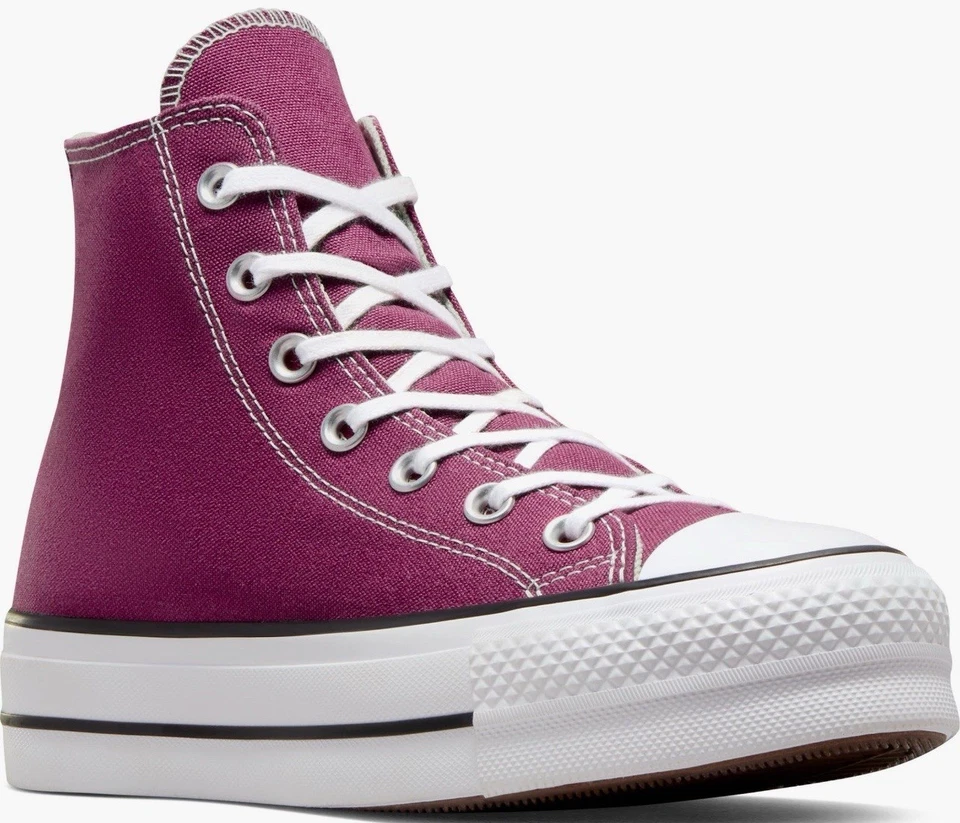 Size 7.5 - Converse Chuck Taylor All Star Lift Platform High Astral Pink W