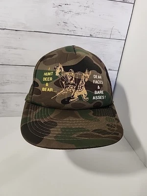 De colección Novedad Camuflaje Caza Snapback I Cazo Ciervos y Osos Foto 1 de 4