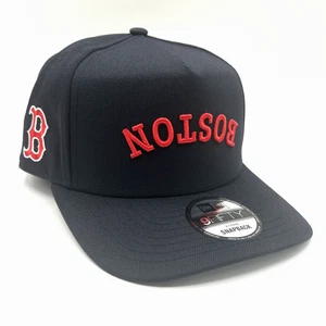 Gorra Boston Red Sox 9Fifty marco en A logotipo invertido azul rojo Snapback MLB gorra nueva con etiquetas - Imagen 1 de 24