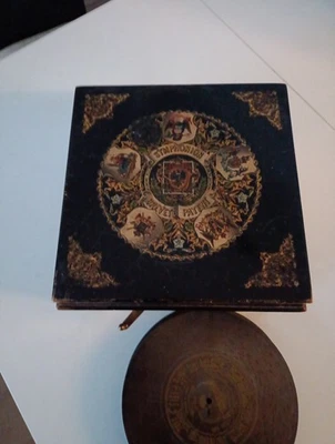 Symphonion Brevete Patent Original mit 11 Platten zum Spielen - Bild 1 von 4