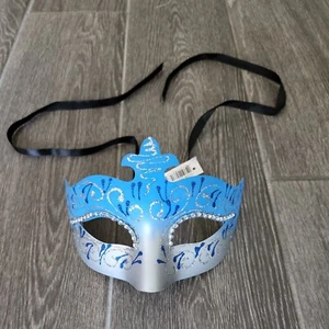 Laser Cut Venetian Metal Mens womans Masquerade Mask party bachelor prom - Picture 1 of 5
