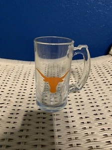 University of Texas at Austin Longhorns Megaphone Beer Mug Glass UT Burnt Orange - Picture 1 of 2