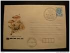 Bulgaria 1990 Cancel Postal Stationery Cover Mushrooms Champignons Setas Mushroo