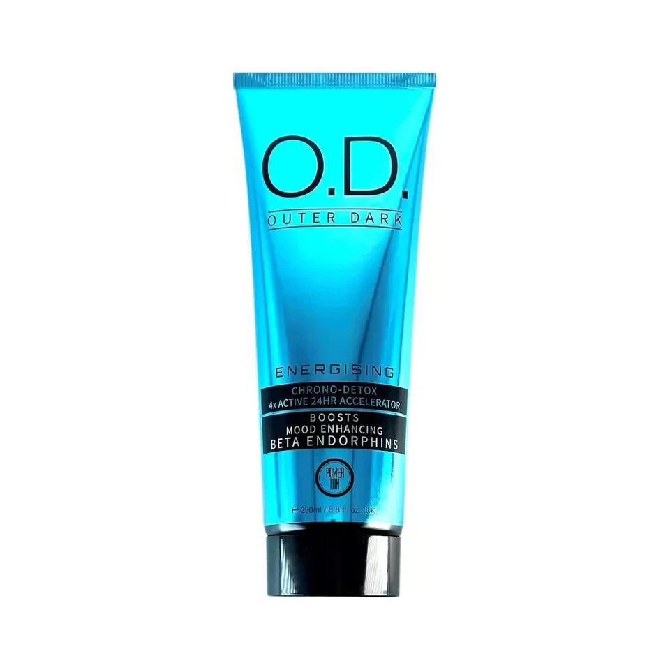 OD Outer Dark Power Tan Bottle 250ml Tanning Cream 4X Active 24HR