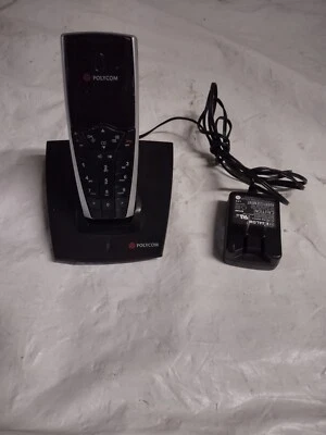 Polycom KIRK 2010 DECT Wireless Handset w/ Charging Base & Power Supply Included - Image 1 of 4