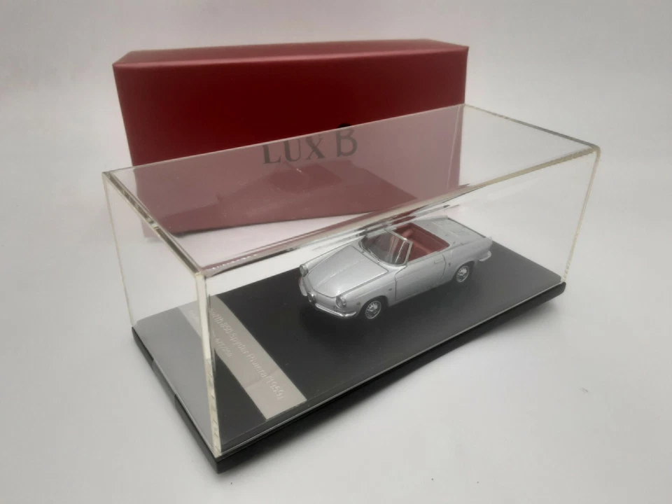 abarth 850 spyder riviera silver resine starline luxB 1/43 ... - Photo 1/4