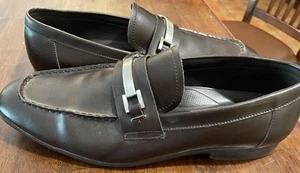 Calvin Klein Nabil Men's Slip-On Loafer Sz 10.5 Dark Brown NWOB - Picture 1 of 7