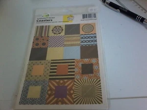 COASTERS IMAGINATION PROJECT  FOR SCRAPBOOKING NEW COASTERS 21X15 CM (C) - Picture 1 of 1