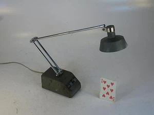 Vintage Steampunk Small Drafting Desk Lamp Working - Picture 1 of 12