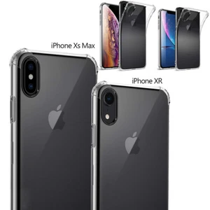 For iPhone XR / XS Max Case [Thin Slim Fit] Hybrid Shockproof Clear Cover - Photo 1 sur 10
