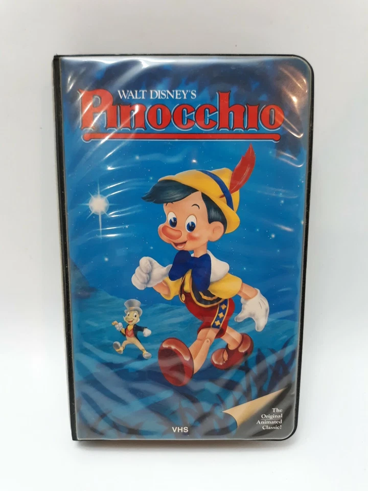 Walt Disney's Pinocchio Black Diamond VHS Promo Copy Rare -Tape Great Condition  Foto 1 de 1